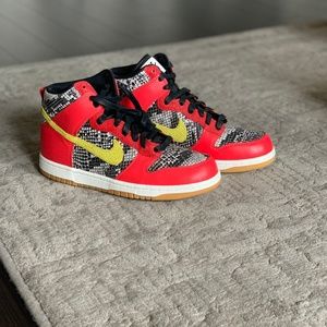 Nike Women's Dunk Hi LX Python Basketball Sneaker